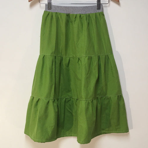 Maxi Cotton Green Skirt (8)