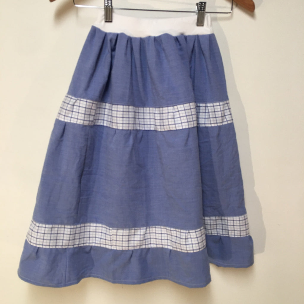 Maxi Cotton Patchwork Skirt (5-6)