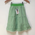 Maxi Cotton Plaid Skirt (2-3)