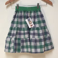 Midi Cotton Checkered Skirt (2-3)