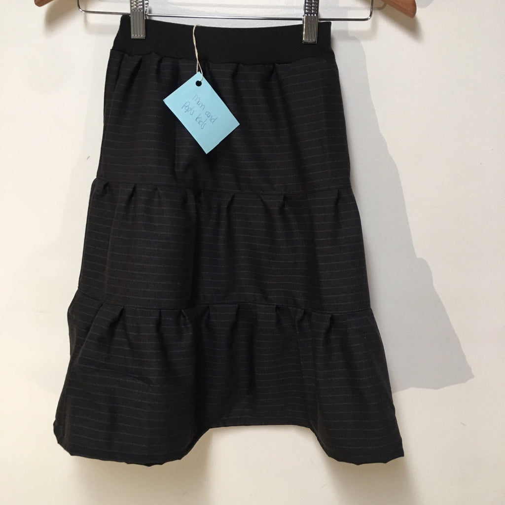 Maxi Wool Striped Skirt (2-3)