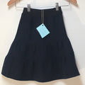Midi Wool Gray Skirt (2-3)