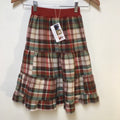 Maxi Flannel Plaid Skirt (5)