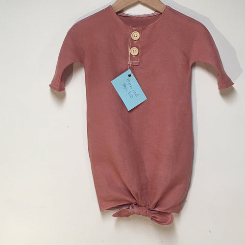 100% Linen Nightgown Baby (6M)