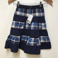 Midi Cotton Patchwork Skirt (5)