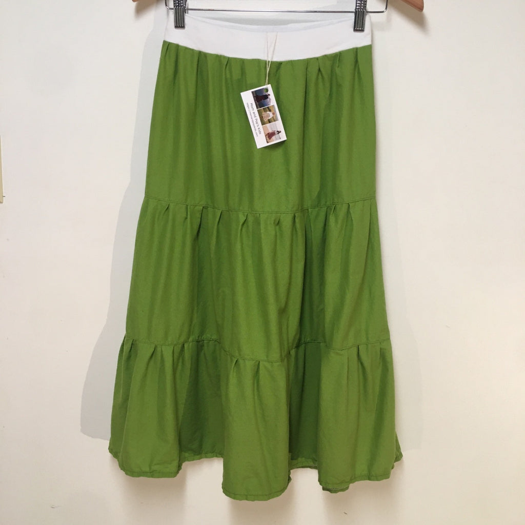Maxi Cotton Green Skirt (14-16)