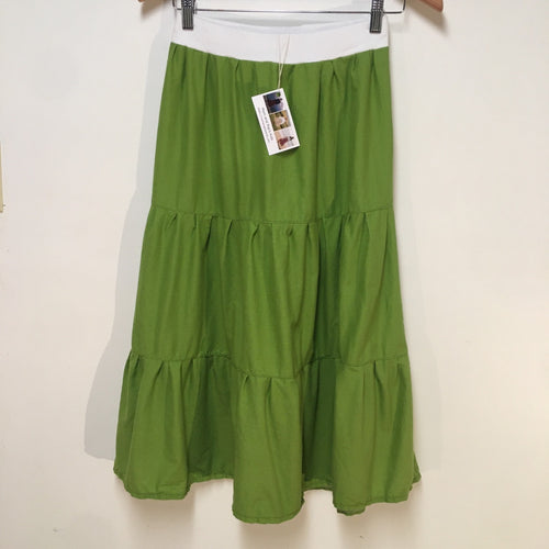 Maxi Cotton Green Skirt (14-16)