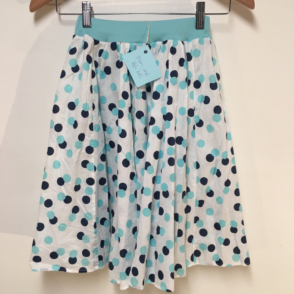 Midi Cotton Polka Dot Skirt (6)