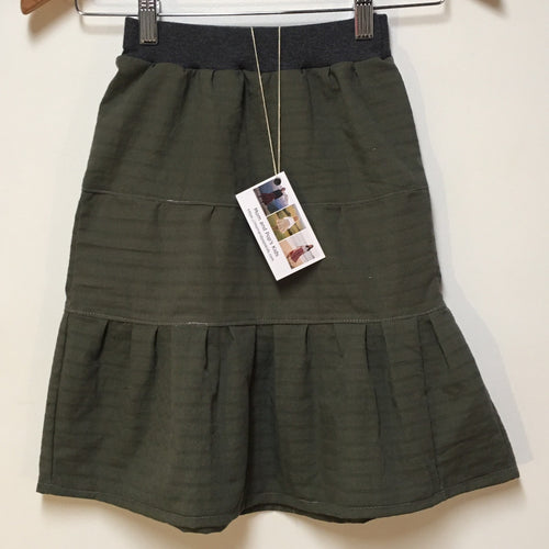 Maxi Cotton Green Skirt (2-3)