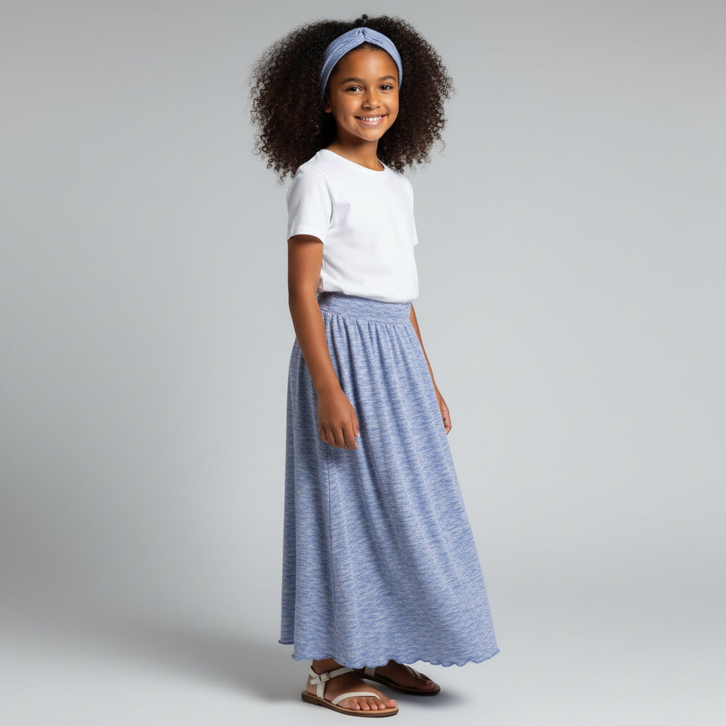 Maxi Knit Striped Skirt (10-12)