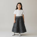 Maxi Cotton Striped Skirt (3-4)