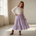Maxi Cotton Striped Skirt (7-8)