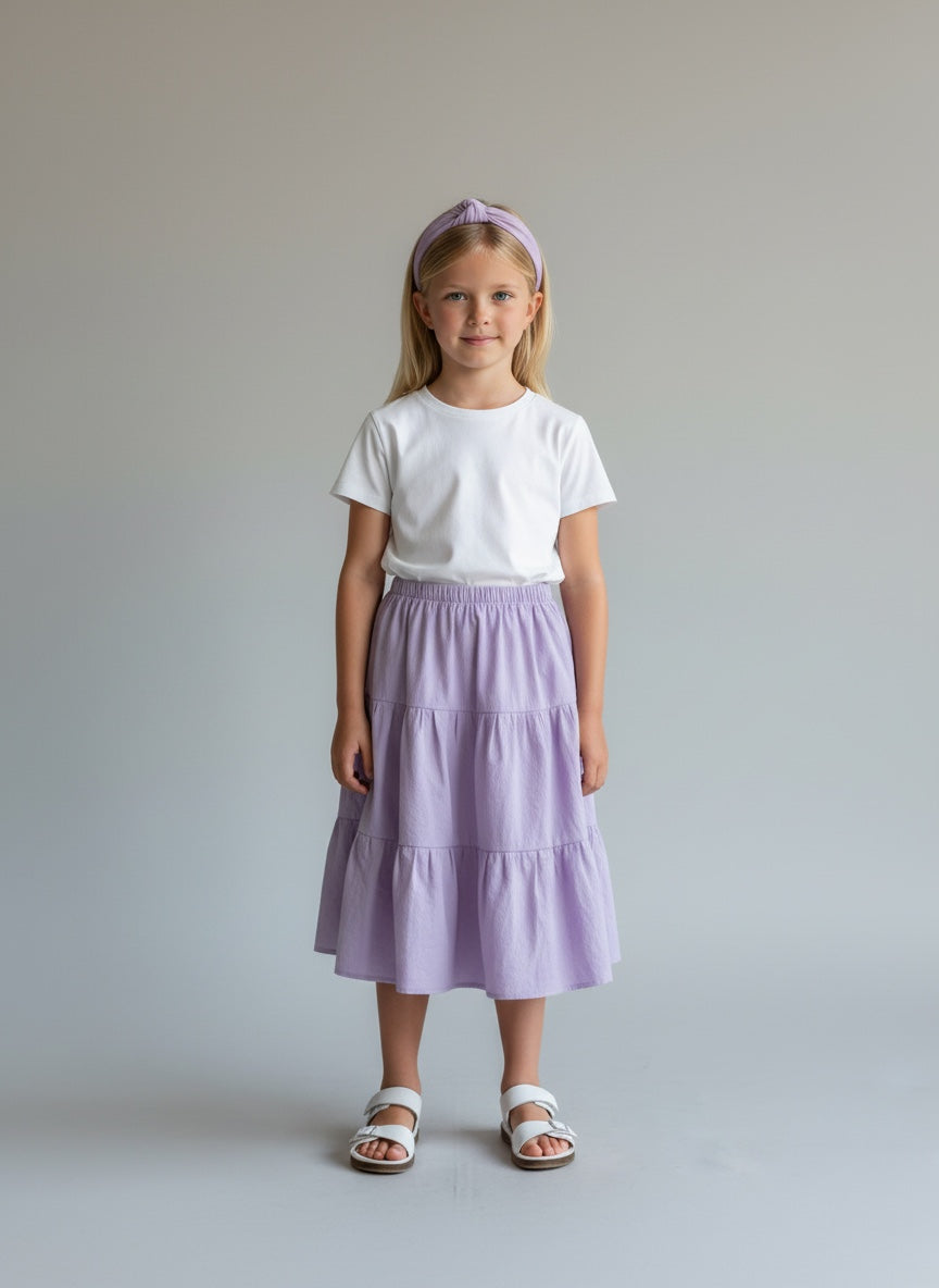 Midi Organic Cotton Skirt (8)