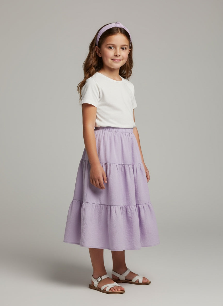 Midi Organic Cotton Skirt (8)