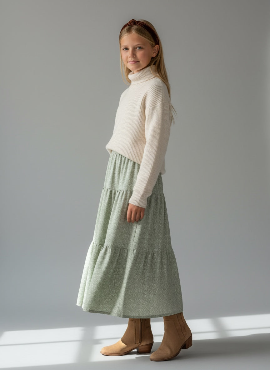 Maxi Flannel Polka Dot (14-16)