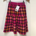 Maxi Flannel Checkered Skirt (4)