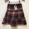 Midi Flannel Plaid Skirt (6)