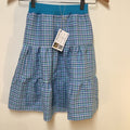 Maxi Cotton Checkered Skirt (4)