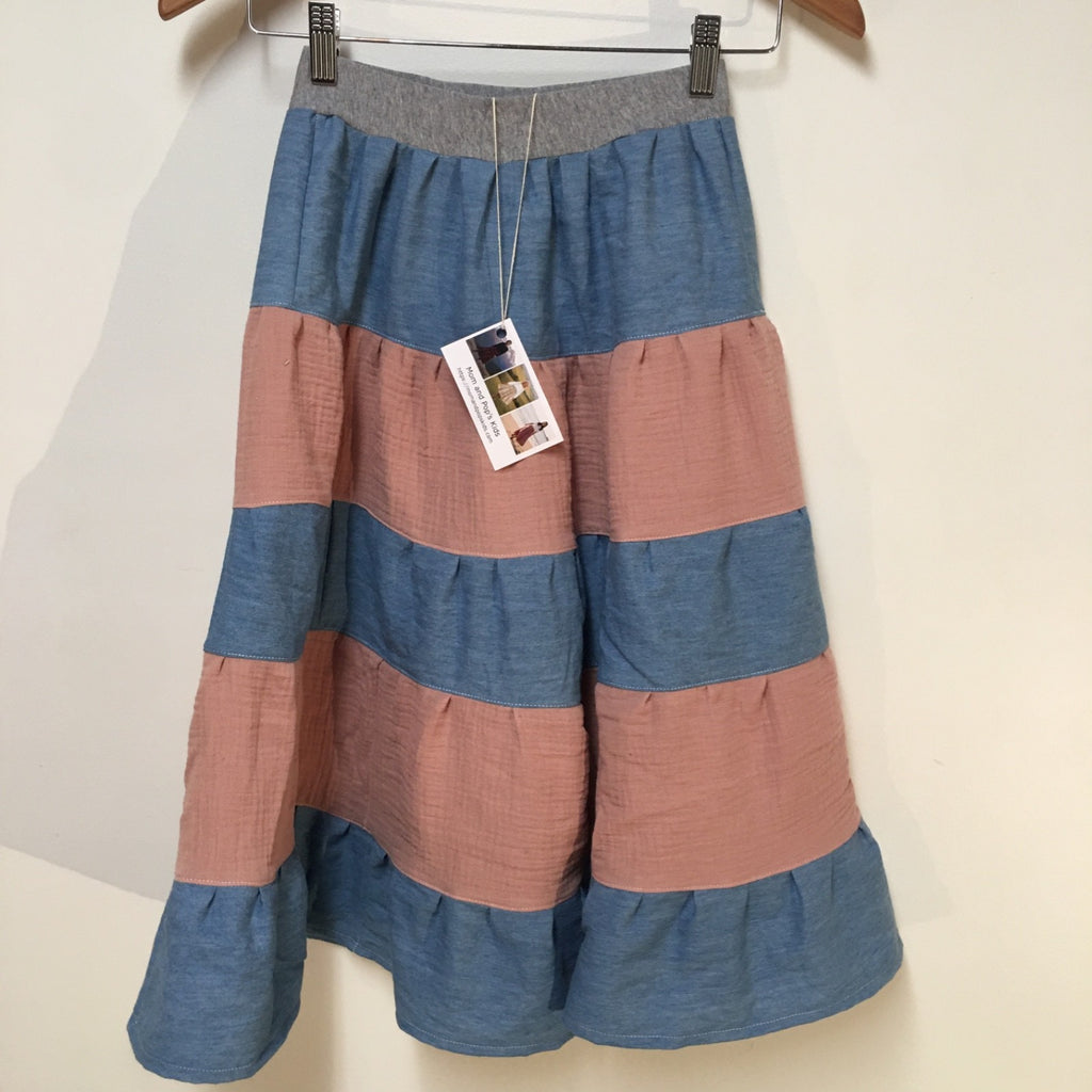 Maxi Cotton Patchwork Skirt (8)
