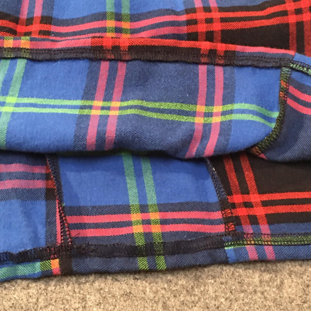 Maxi Flannel Plaid Skirt (2-3)