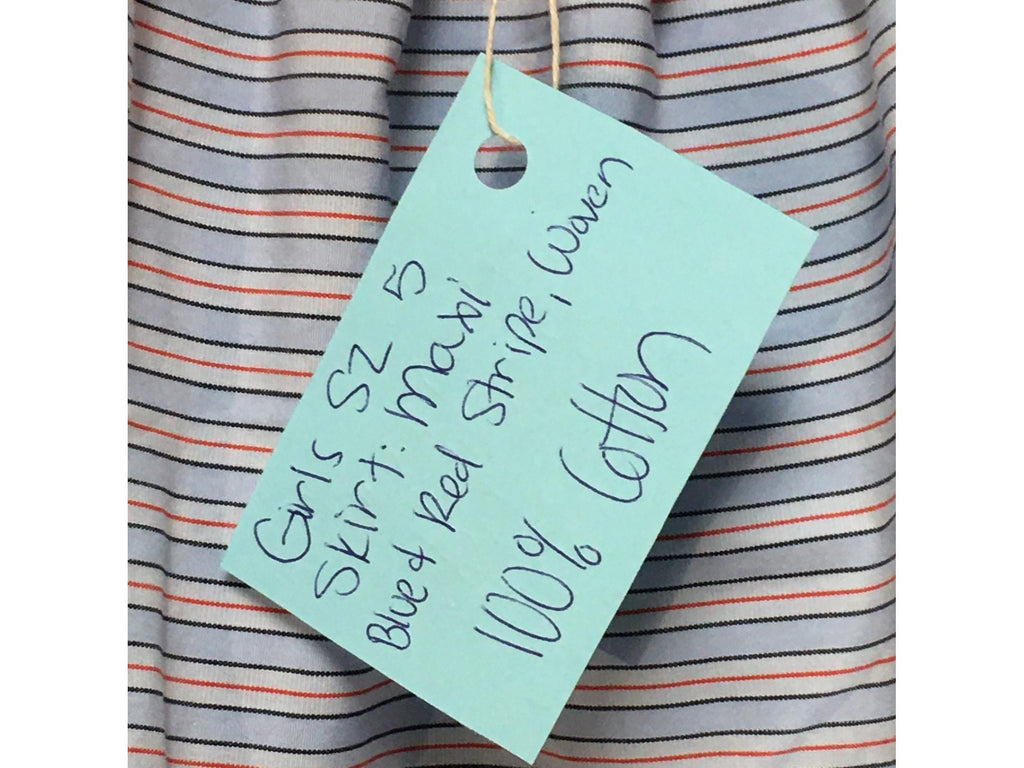 Maxi Cotton Striped Skirt (5)