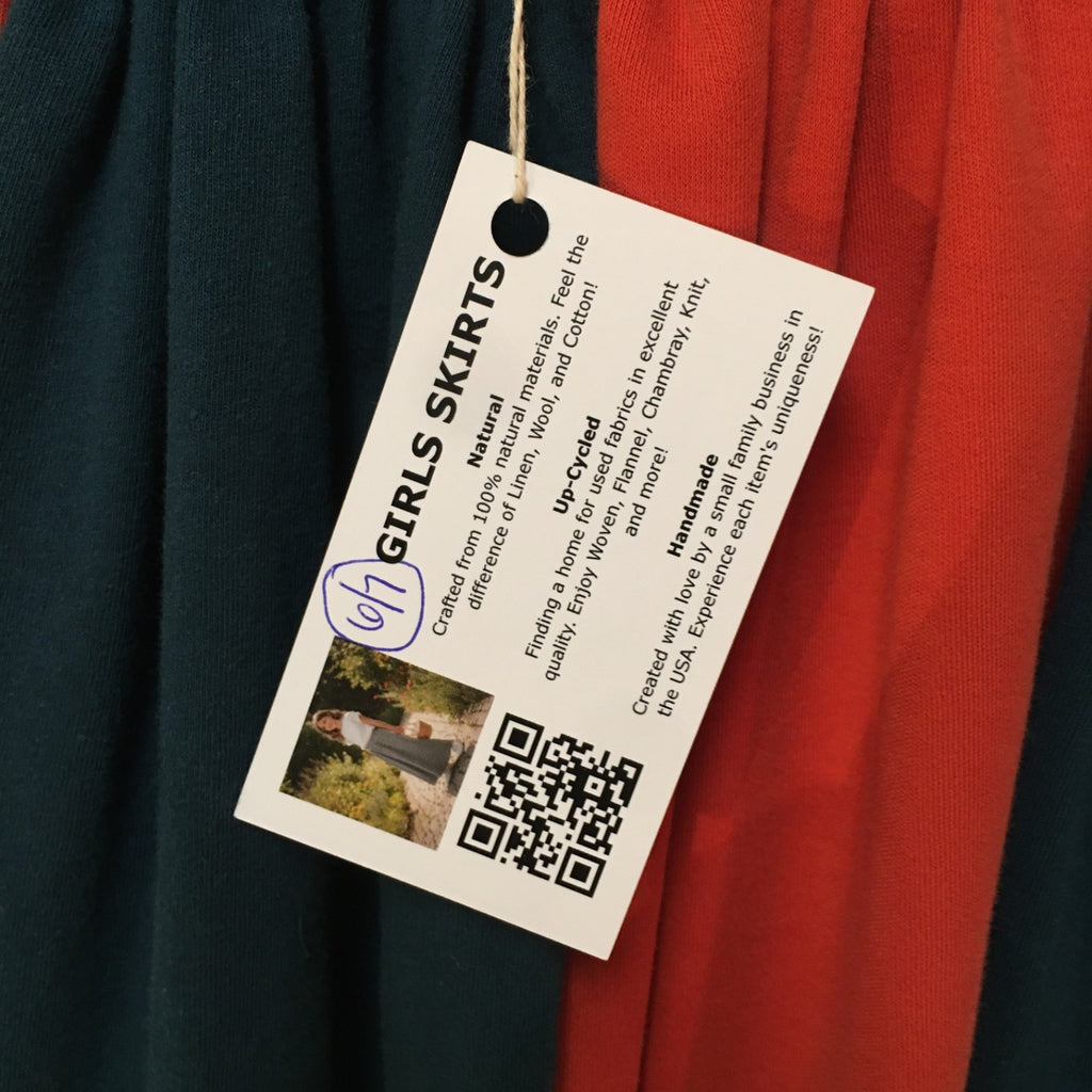 Maxi Knit Colorblock Skirt (6-7)