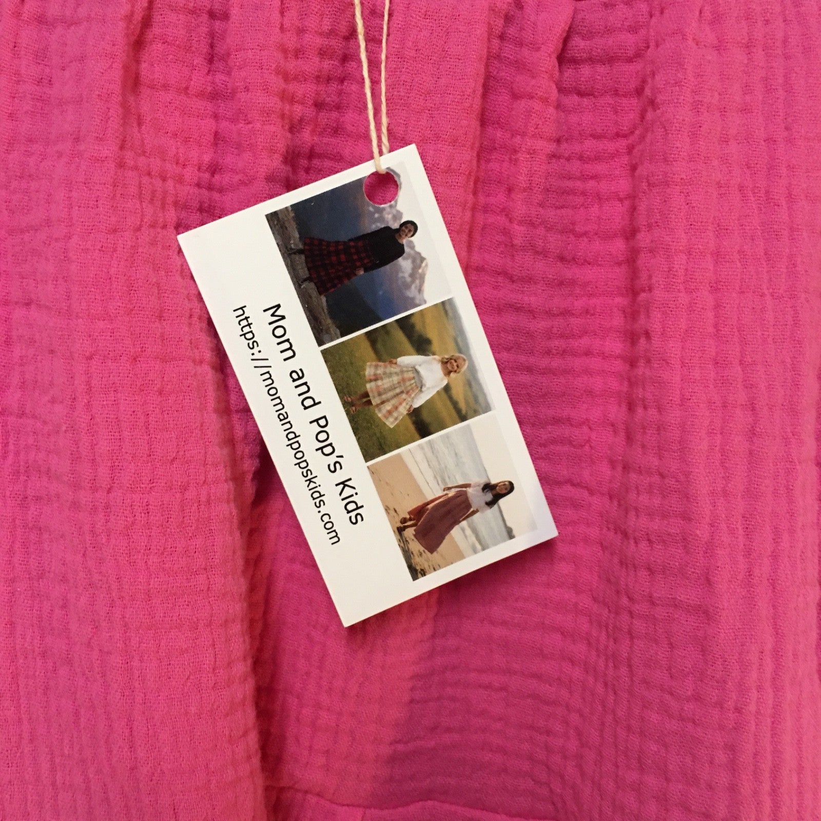 Maxi Gauze Pink Skirt (10-12)