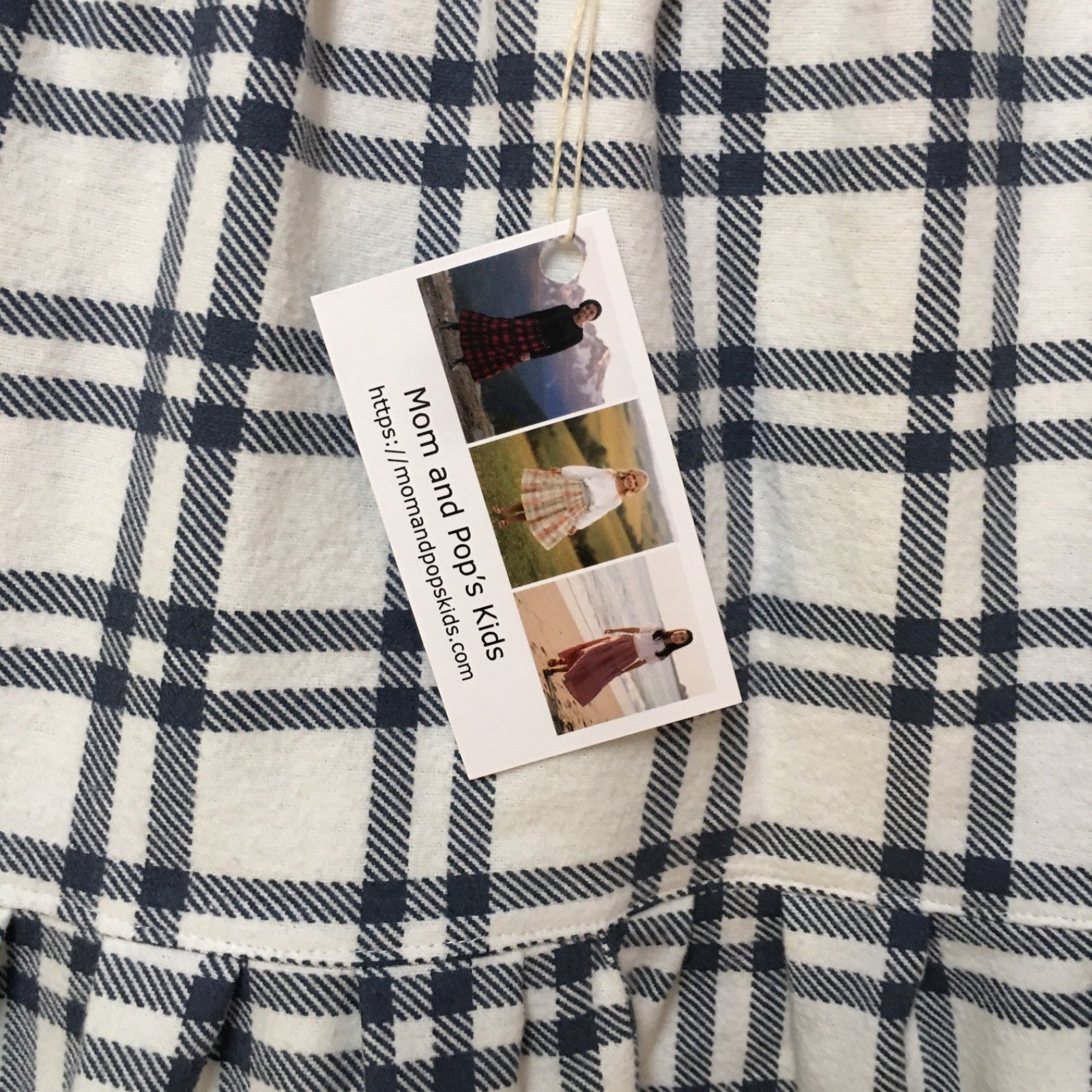 Maxi Flannel Plaid Skirt (7)