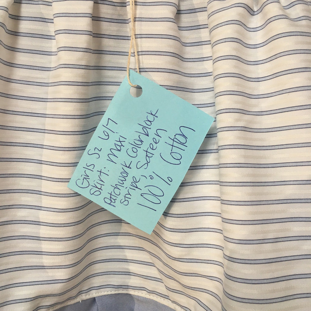 Maxi Cotton Patchwork Skirt (6-7)