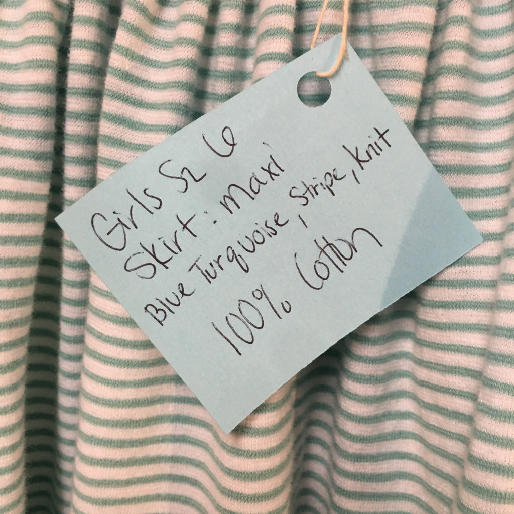 Maxi Knit Striped Skirt (6)