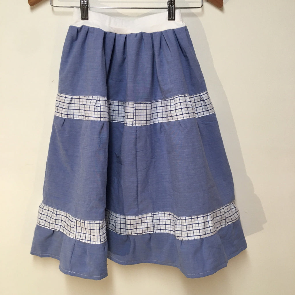 Maxi Cotton Patchwork Skirt (5-6)