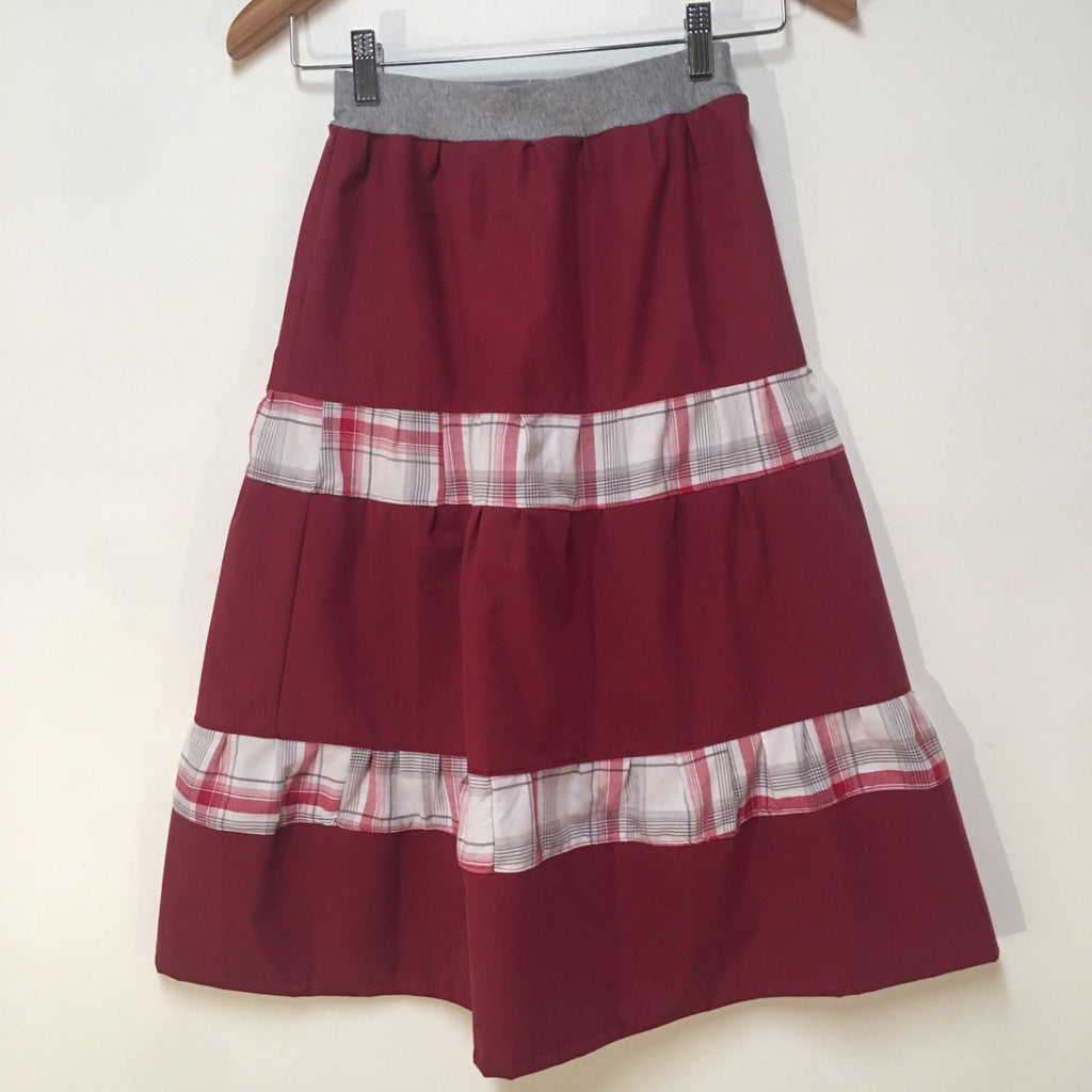 Maxi Cotton Patchwork Skirt (10)
