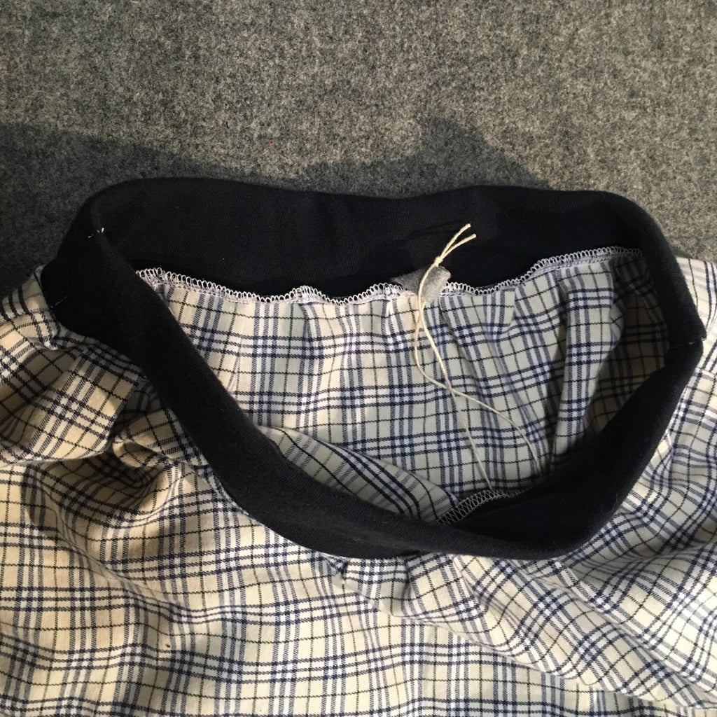 Maxi Cotton Plaid Skirt (6-7)