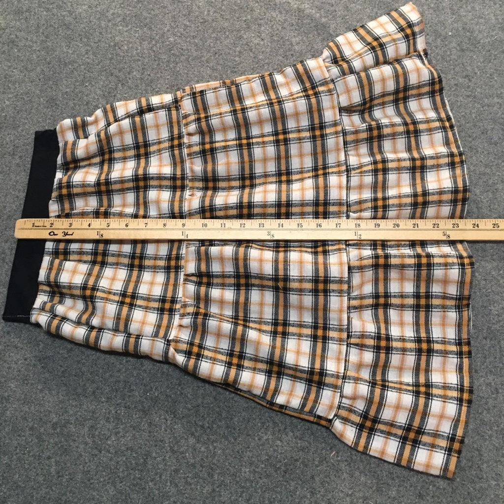 Maxi Flannel Plaid Skirt (5-6)