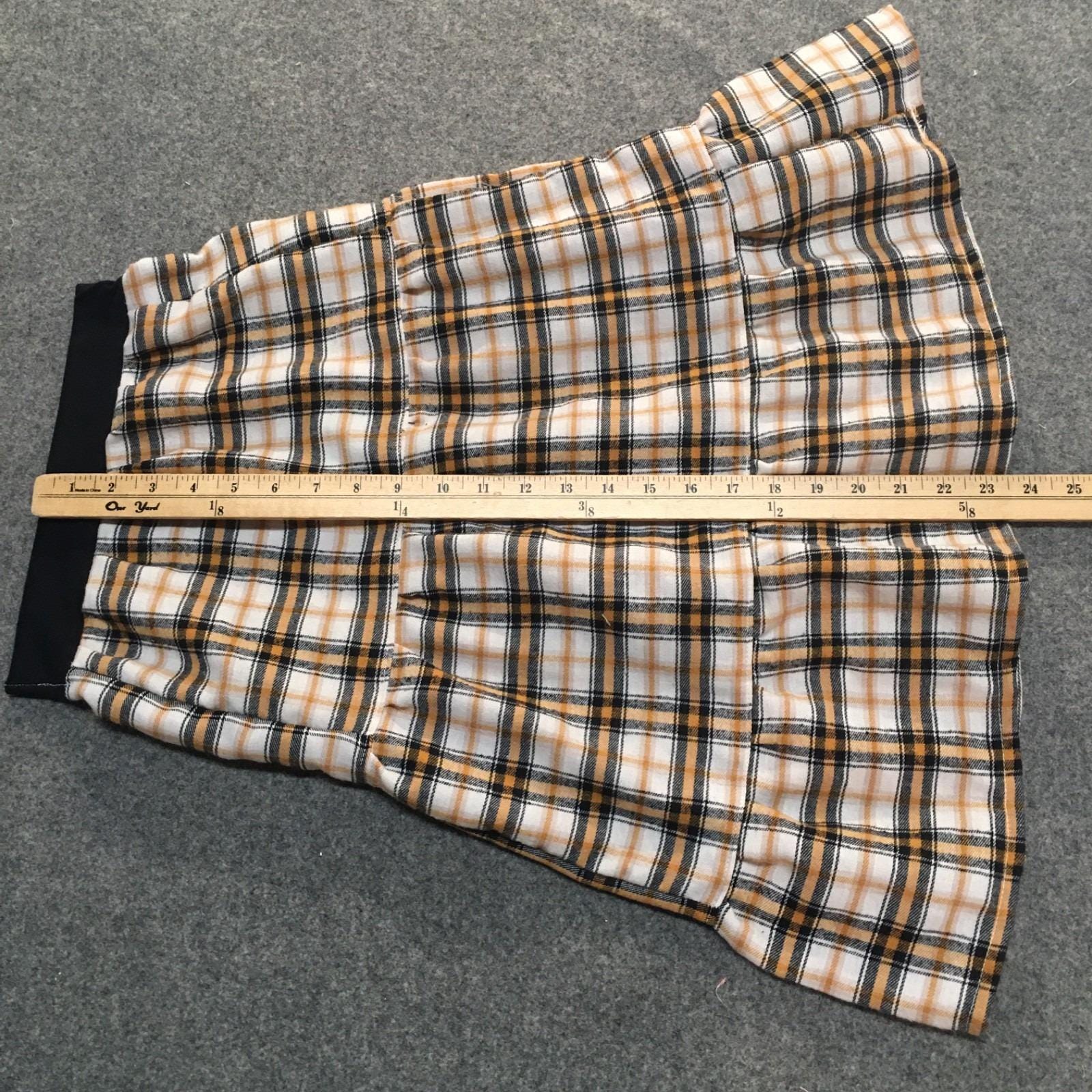 Maxi Flannel Plaid Skirt (5-6)