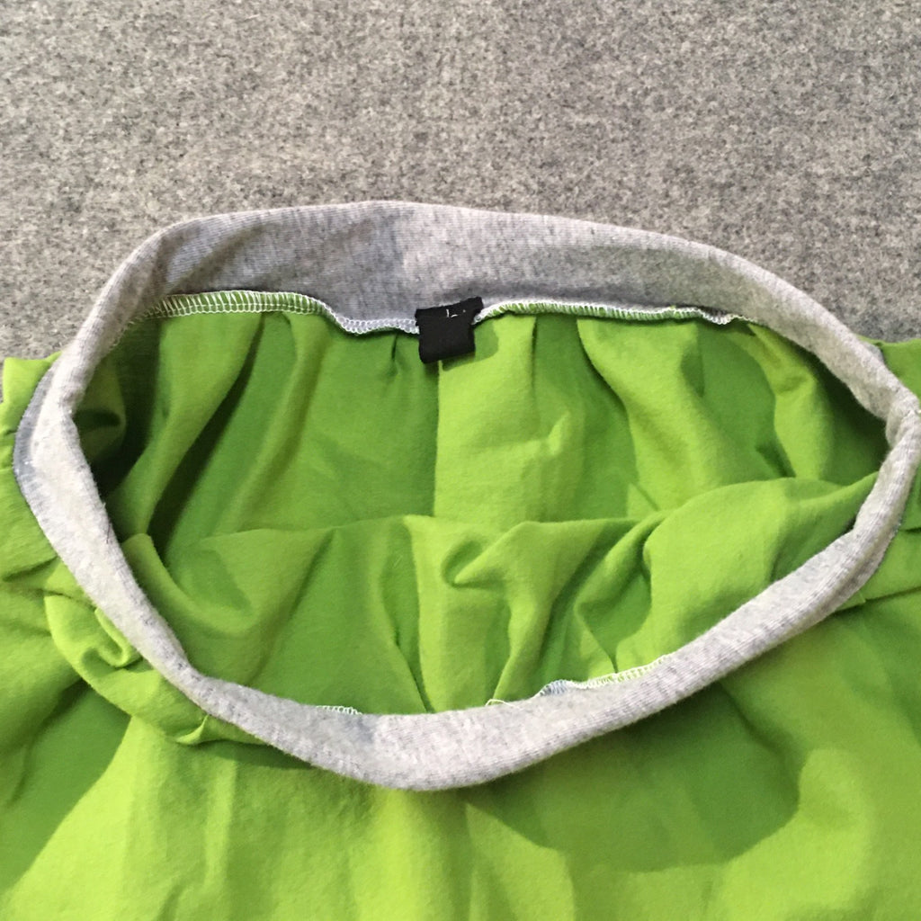 Maxi Cotton Green Skirt (8)