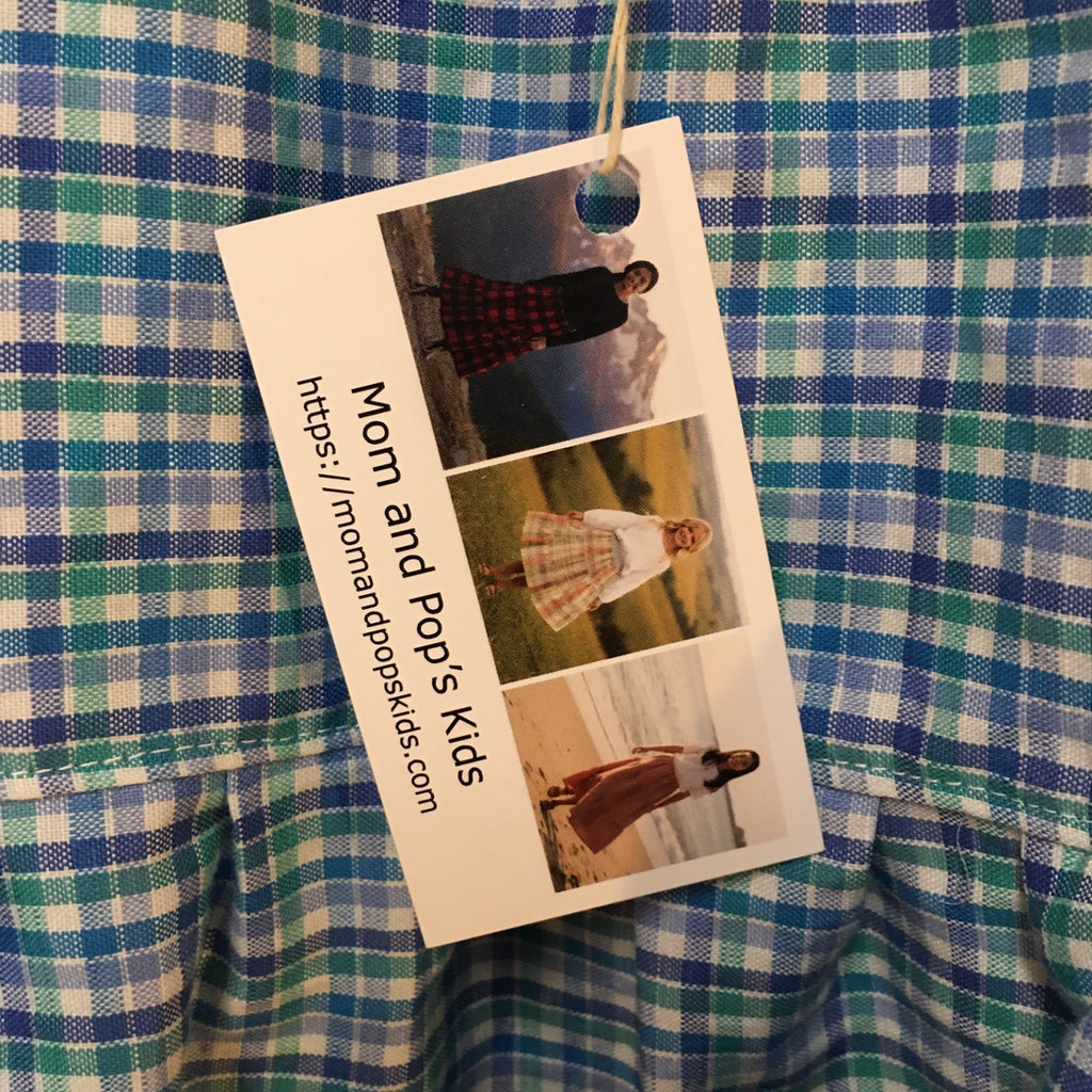 Maxi Cotton Checkered Skirt (4)