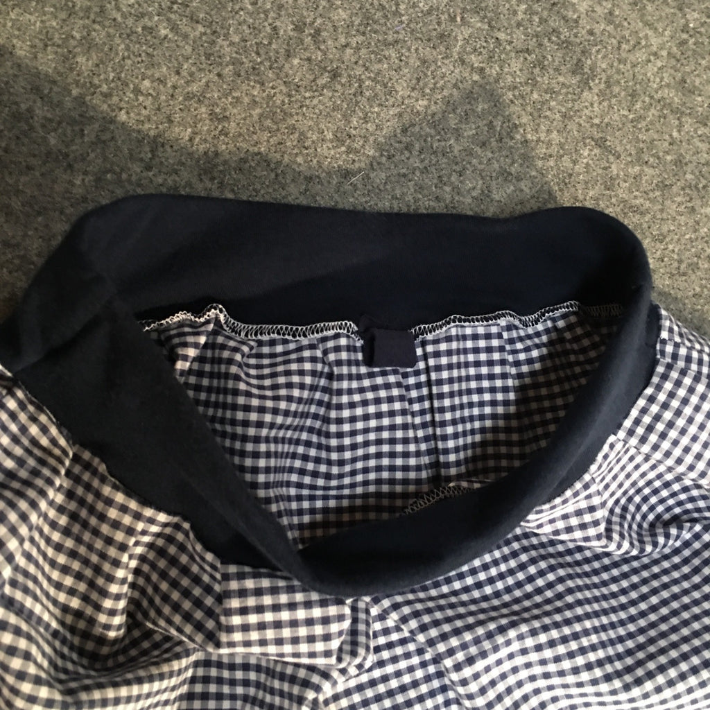 Maxi Cotton Checkered Skirt (3)