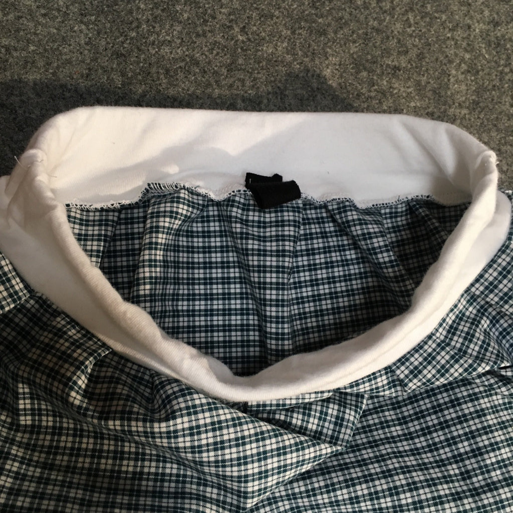 Maxi Cotton Plaid Skirt (2)