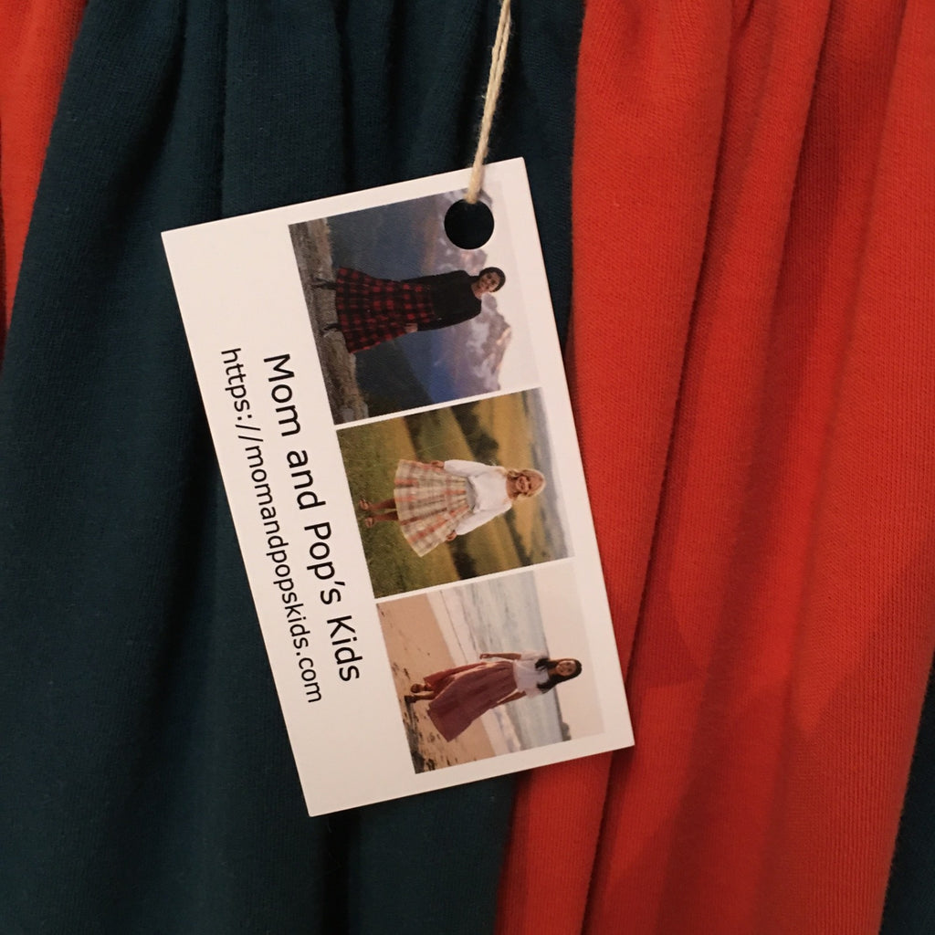 Maxi Knit Colorblock Skirt (6-7)