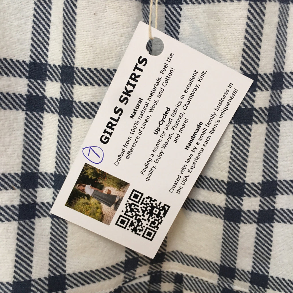 Maxi Flannel Plaid Skirt (7)