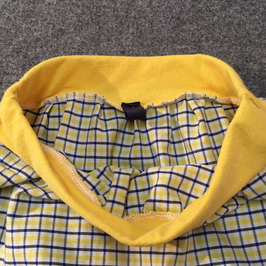 Maxi Cotton Plaid Skirt (4)