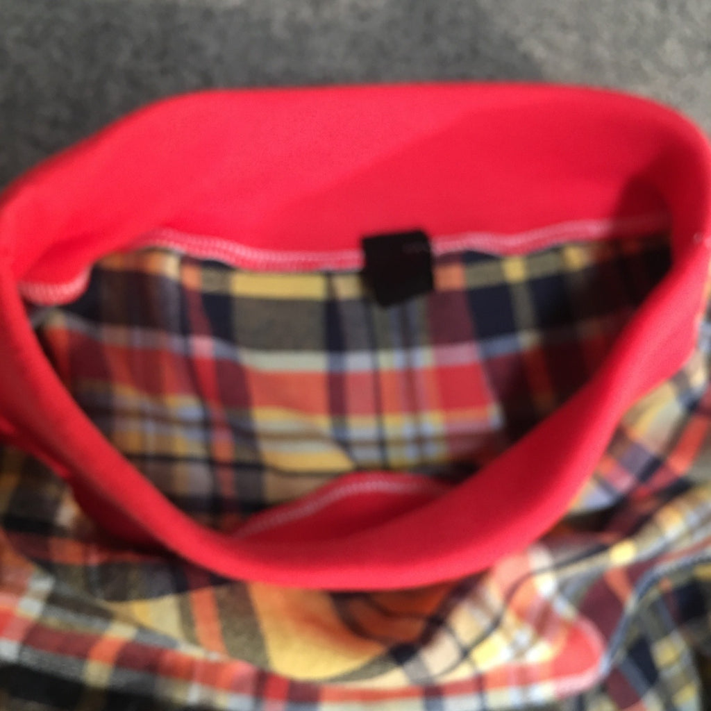 Midi Cotton Plaid Skirt (2)