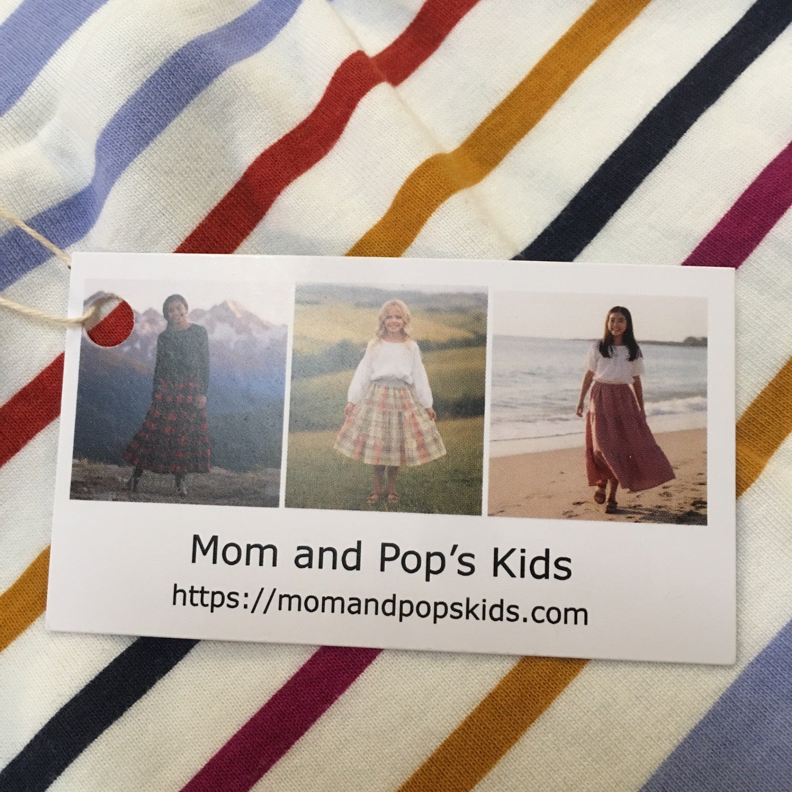 Maxi Knit Striped Skirt (4-5)