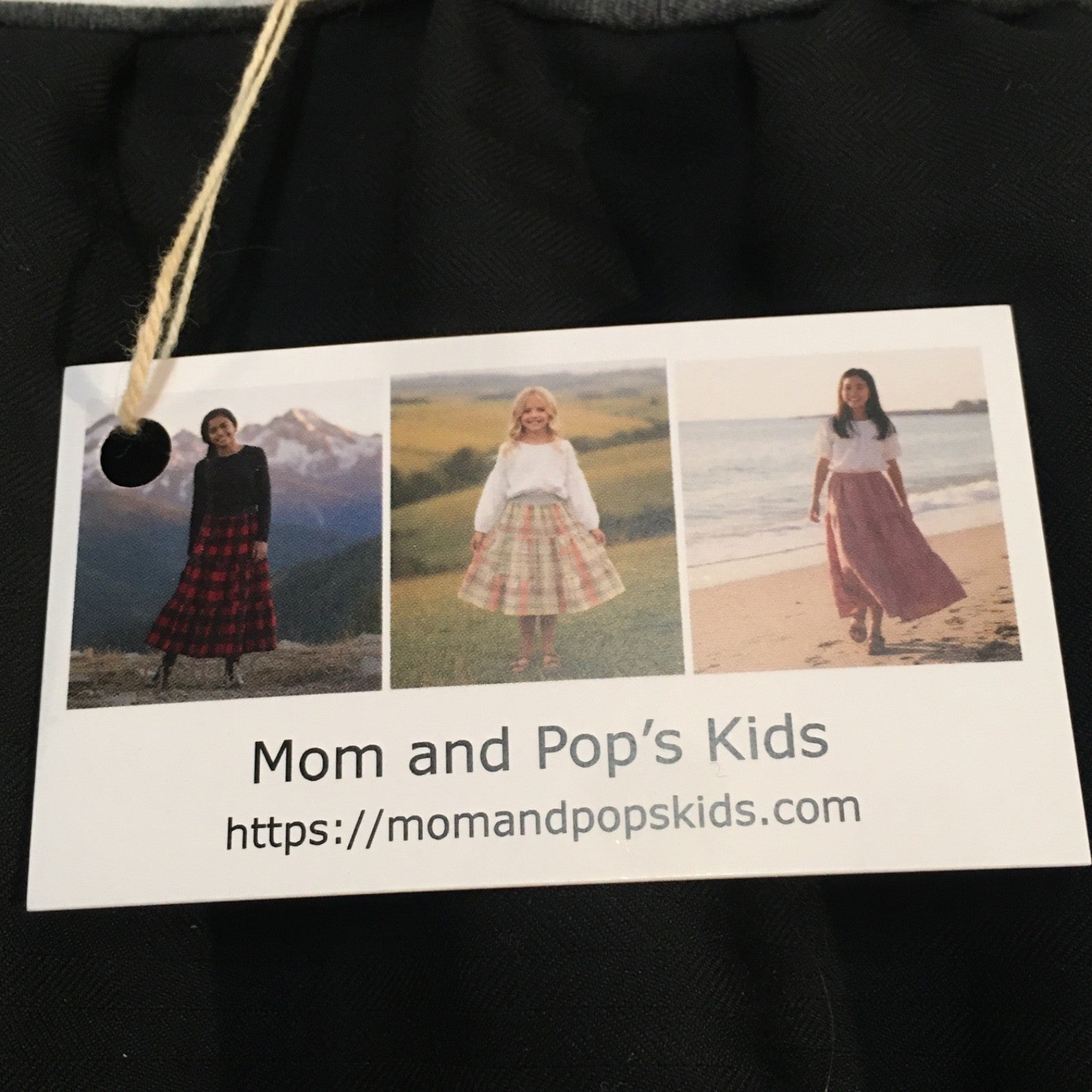 Maxi Wool Black Skirt (10-12)