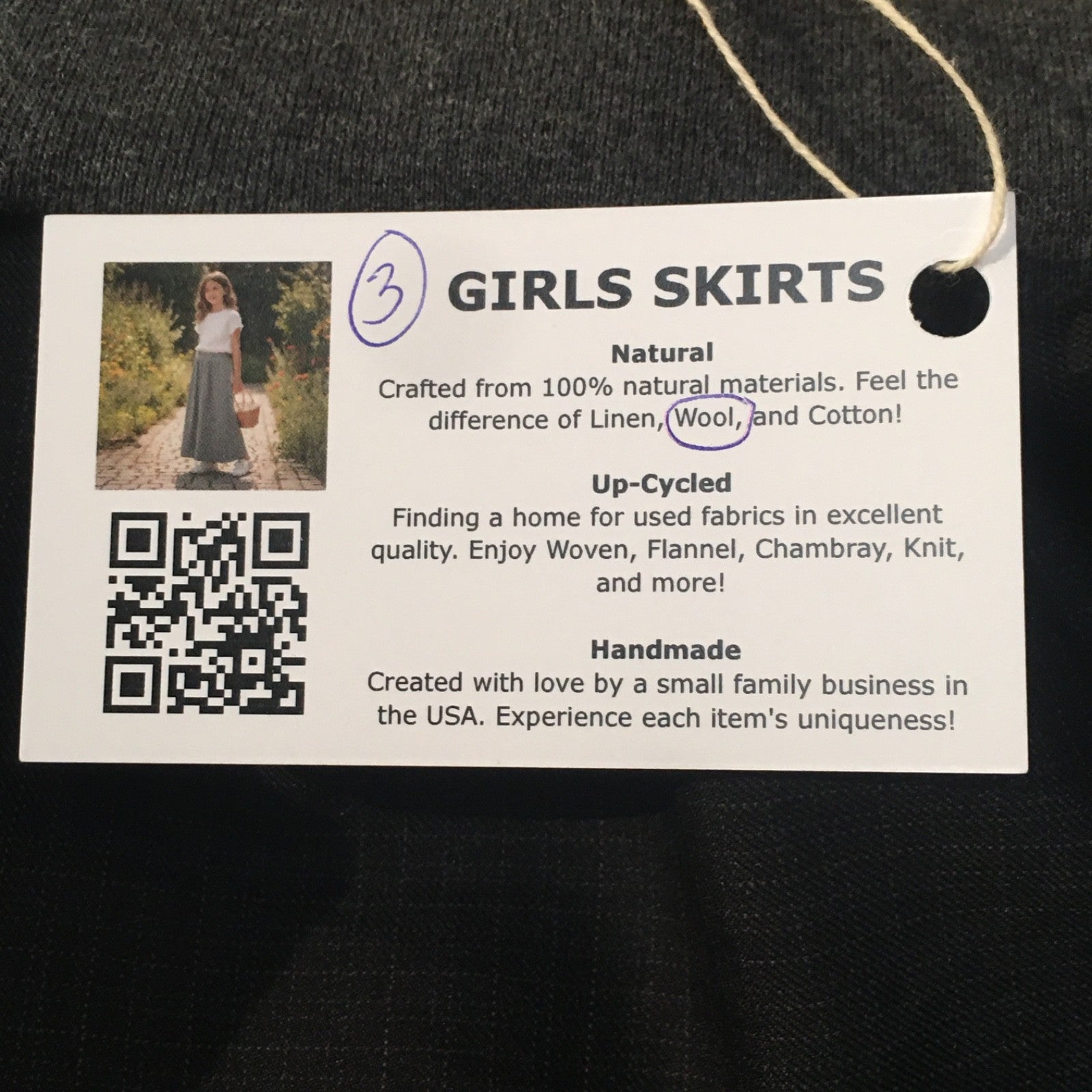 Midi Wool Gray Skirt (3)