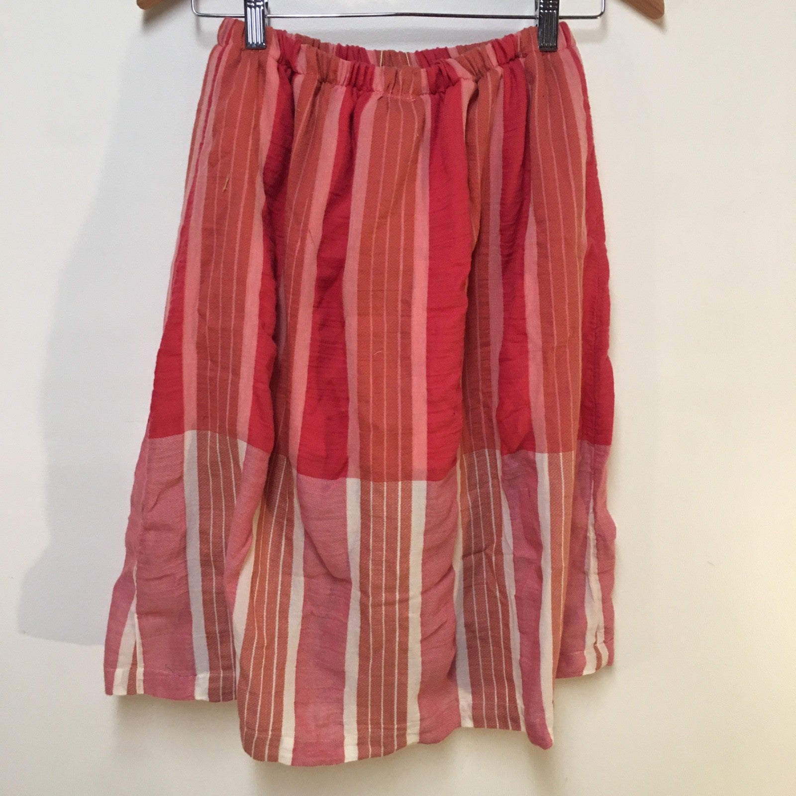 Midi Gauze Striped Skirt (10-12)