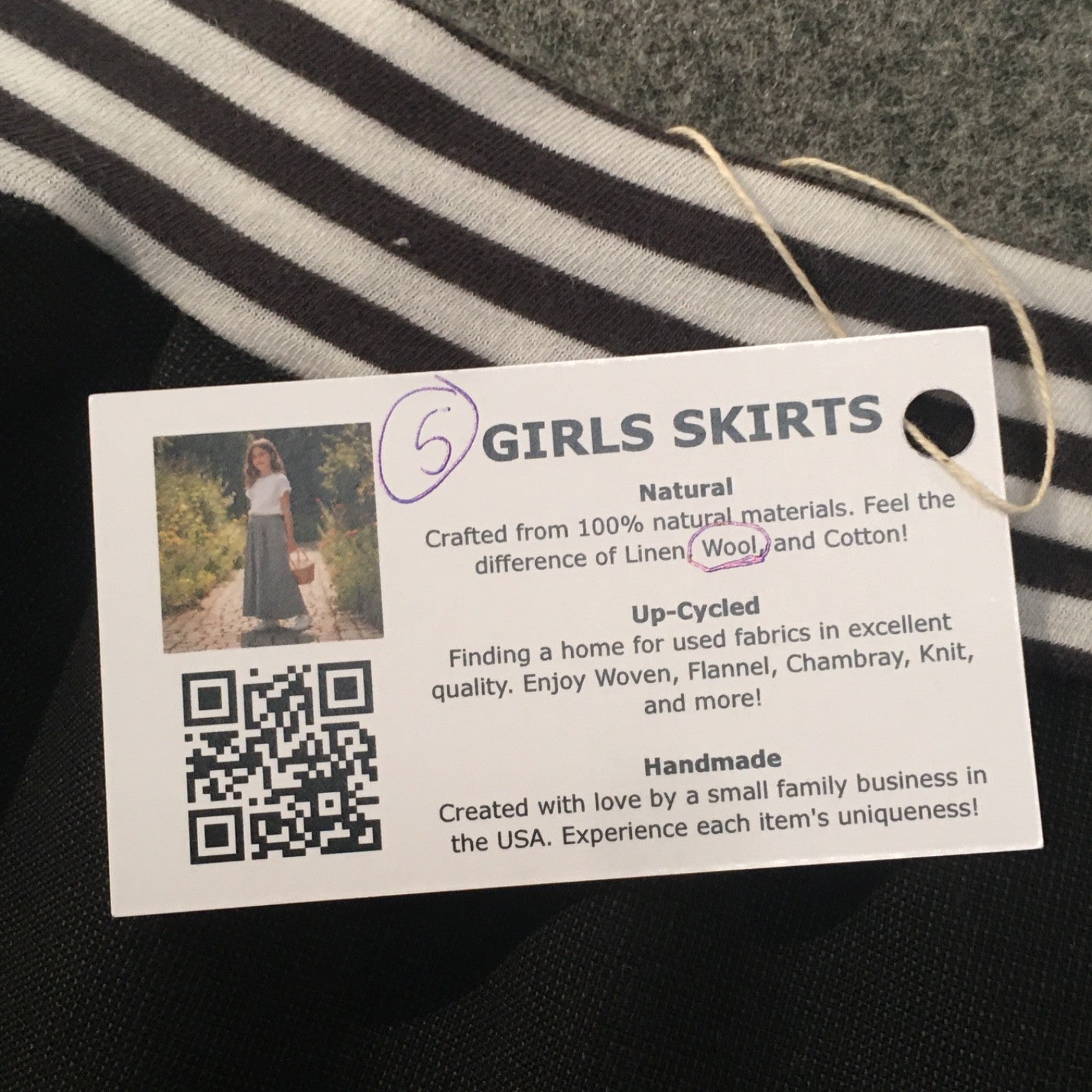 Midi Wool Black Skirt (5)