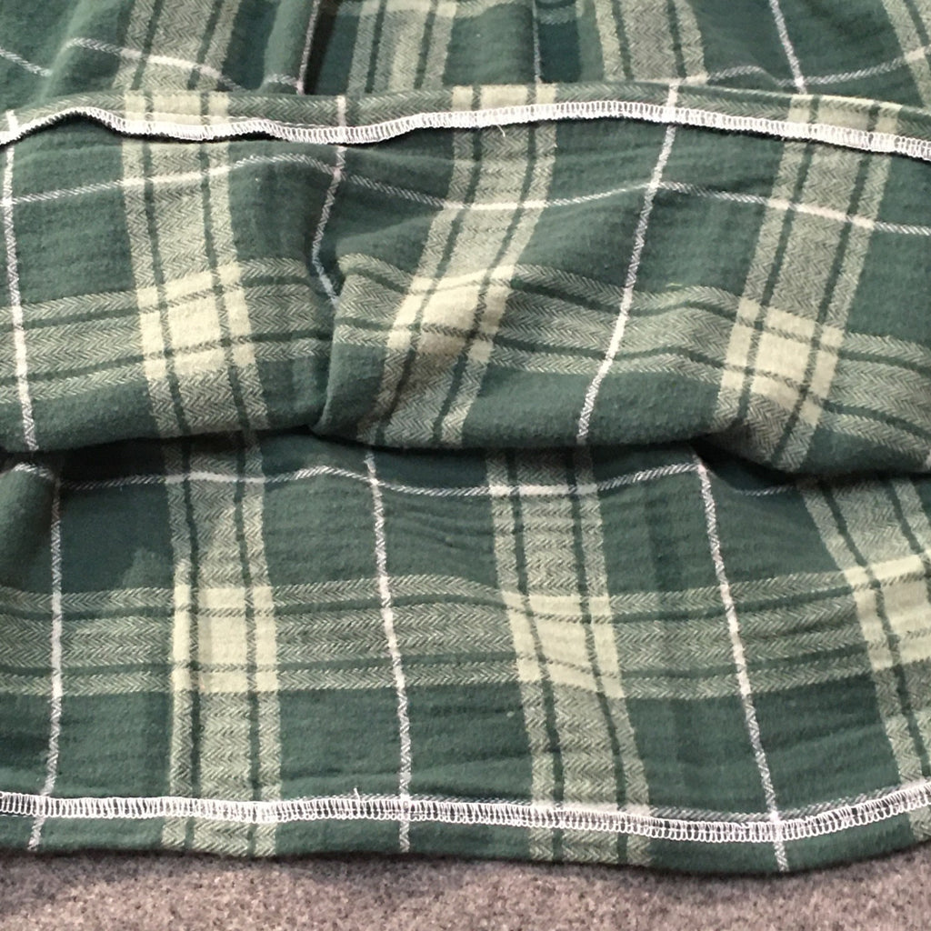Maxi Flannel Plaid Skirt (5)
