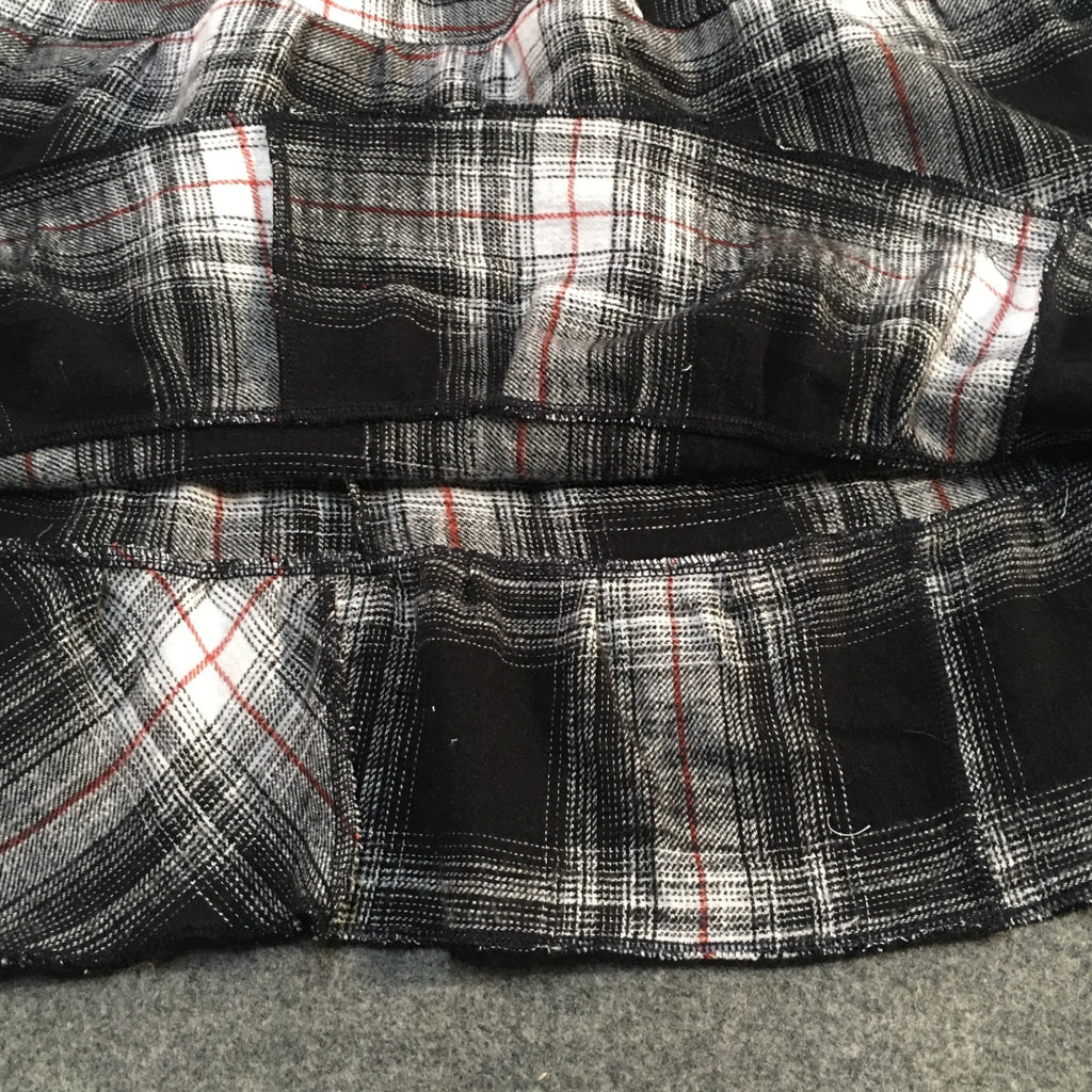 Maxi Flannel Plaid Skirt (6)